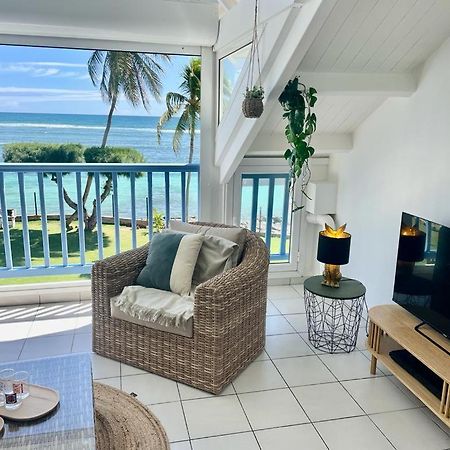 Ti Macloa - Appartement Les Pieds Dans L'Eau Sainte-Anne  Exteriör bild