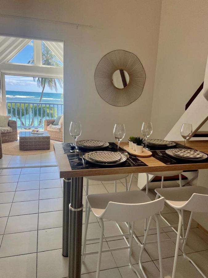 Ti Macloa - Appartement Les Pieds Dans L'Eau Sainte-Anne  Exteriör bild